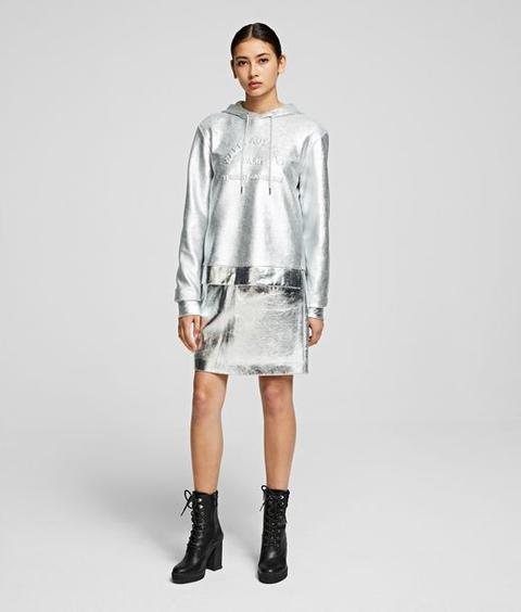 Silver-coated Skirt