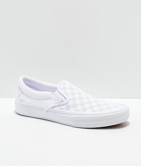 vans white skate shoes