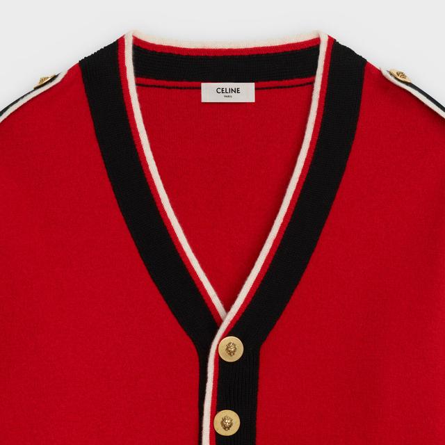 celine teddy cardigan