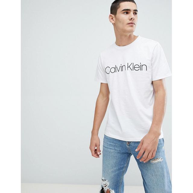 camiseta calvin klein blanca