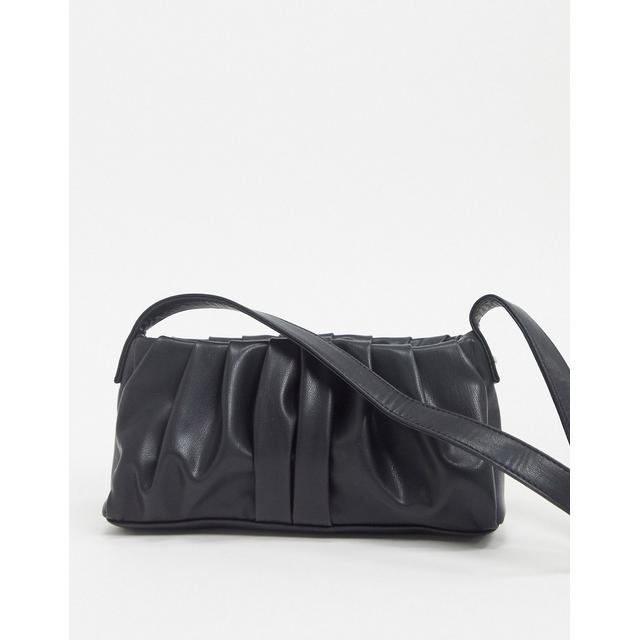 asos black shoulder bag