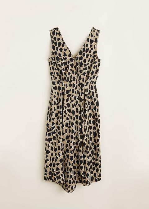 Vestito Stampa Leopardata