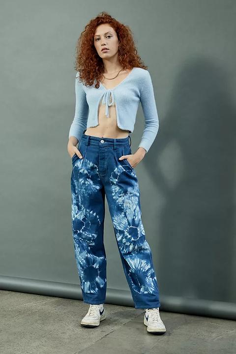Bdg Erin Tie-dye Cocoon Jeans - Blue 24 At Urban Outfitters from Urban  Outfitters on 21 Buttons