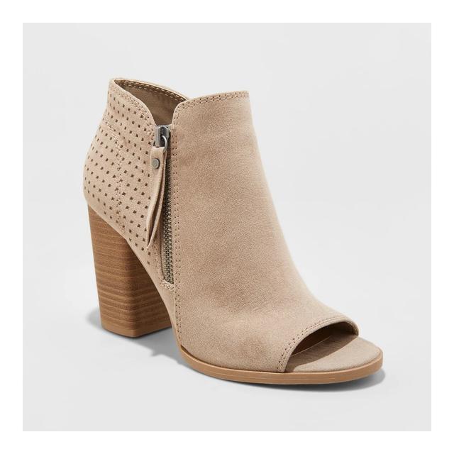 open toe booties target