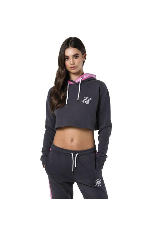 Siksilk Cropped Hoodie