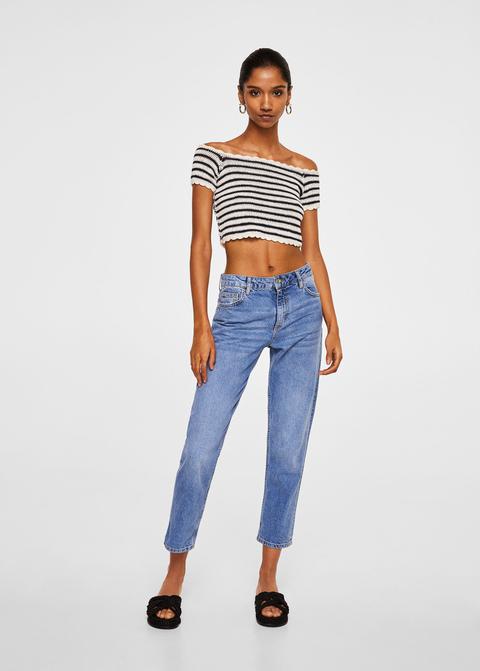 Top Crochet Rayas