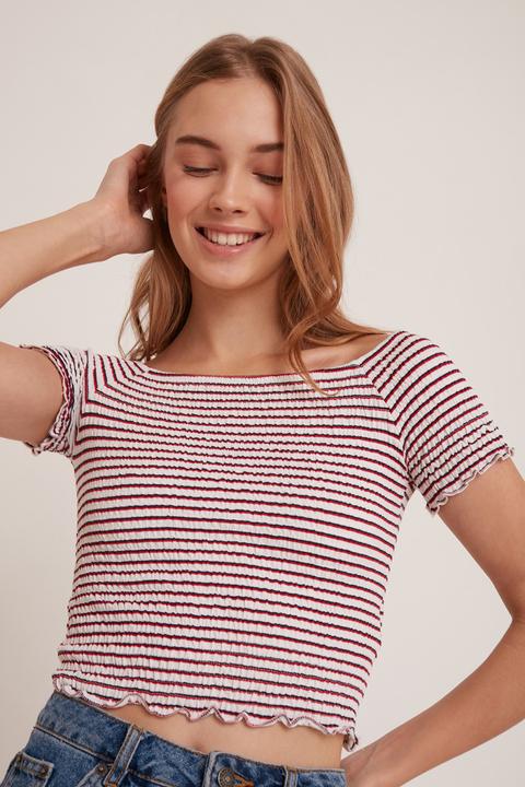 Crop Top Elasticizzato