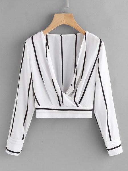 Top Con Scollo A V