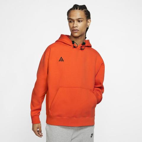 Nike Acg Pullover Hoodie - Orange en Buttons