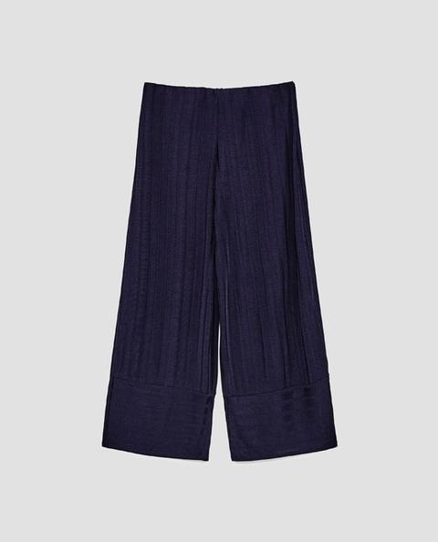 Pantalón Crop Fluido