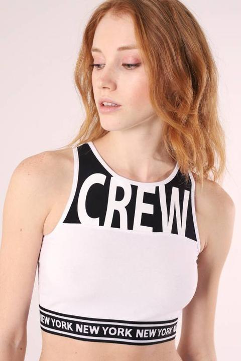 Top Crop Scritte