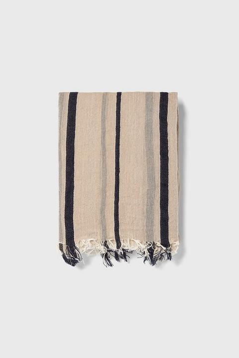 Foulard Jacquard Rayas