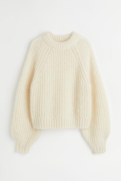 Wool Jumper - White