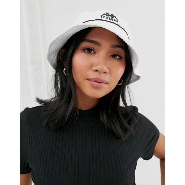 kappa bucket hat white