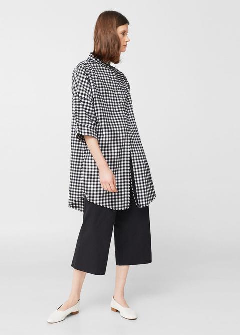 Camisa Oversize Cuadros