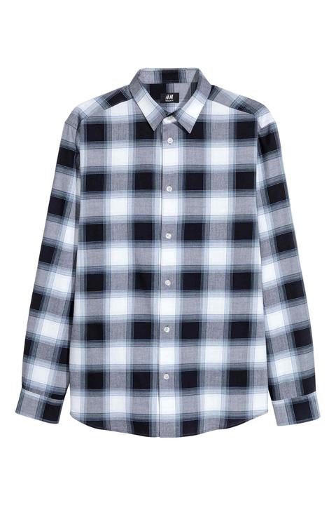 Camisa De Algodón Regular Fit