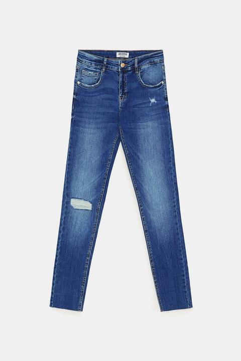 Jean Super Skinny Distressed