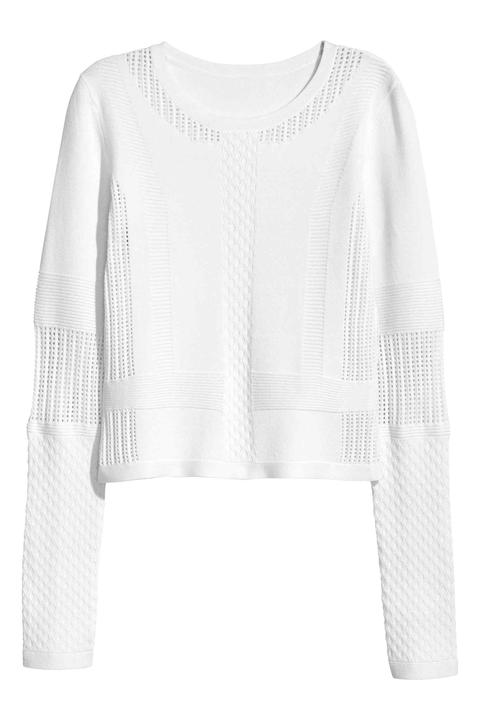 Pullover In Maglia Strutturata