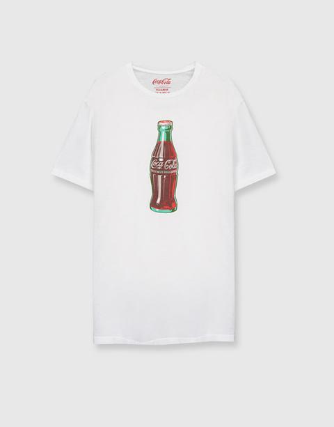 Camiseta Gráfico Botella Coca-cola