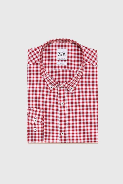 Camicia A Quadri Vichy