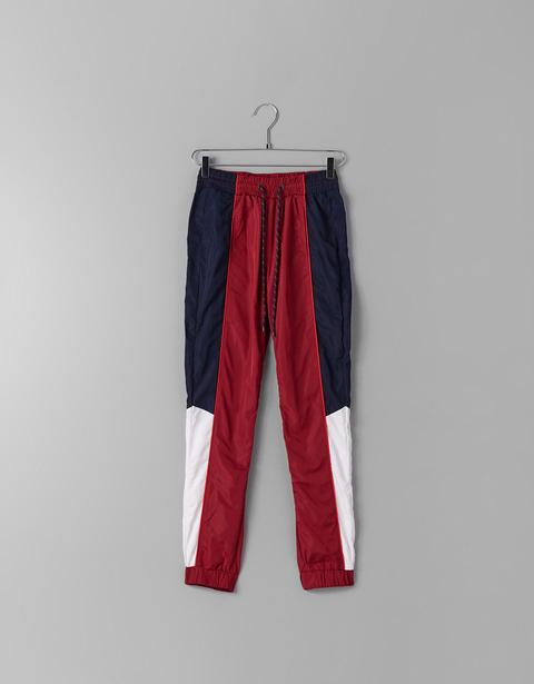 Pantaloni Jogger Tricolore