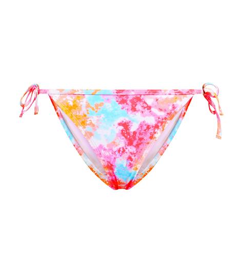 neon tie dye bikini