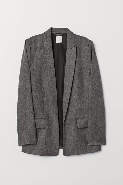 Blazer Droit - Noir