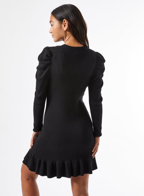 Jumper dress clearance with frill bottom