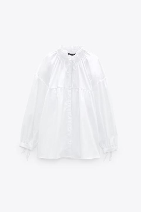 Camisa Popelín Oversize