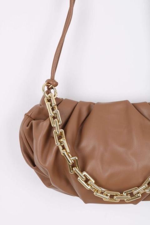 Bolso Pouch Beige