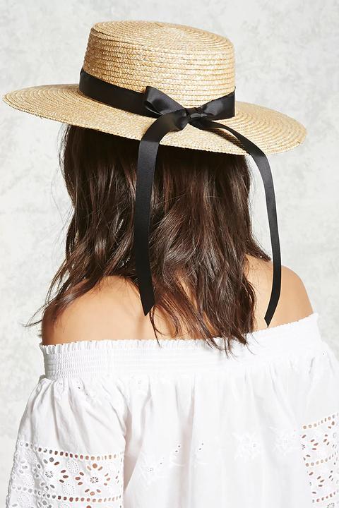 Straw Boater Hat