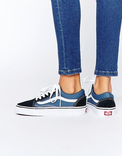 Vans Classic - Old Skool - Scarpe Da Ginnastica Blu - Blu