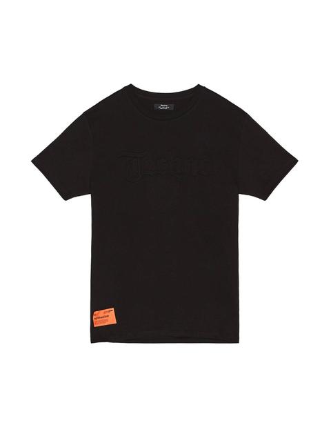 Camiseta Con Estampado Relieve