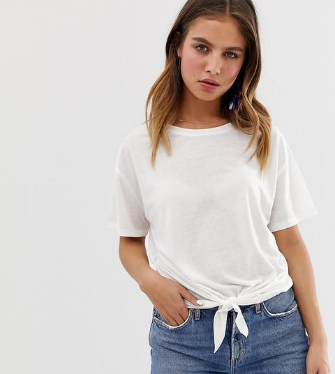 camiseta nudo delantero