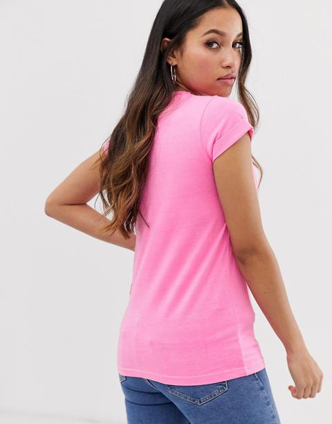 t shirt rosa fluo