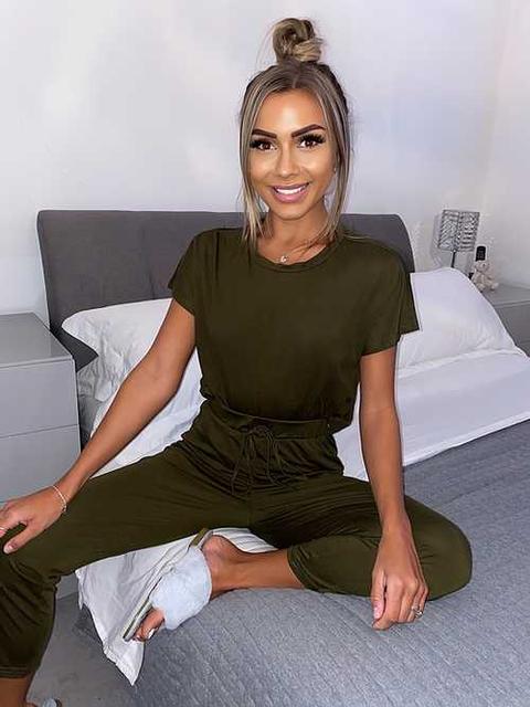 Maddie Loungeset - Khaki