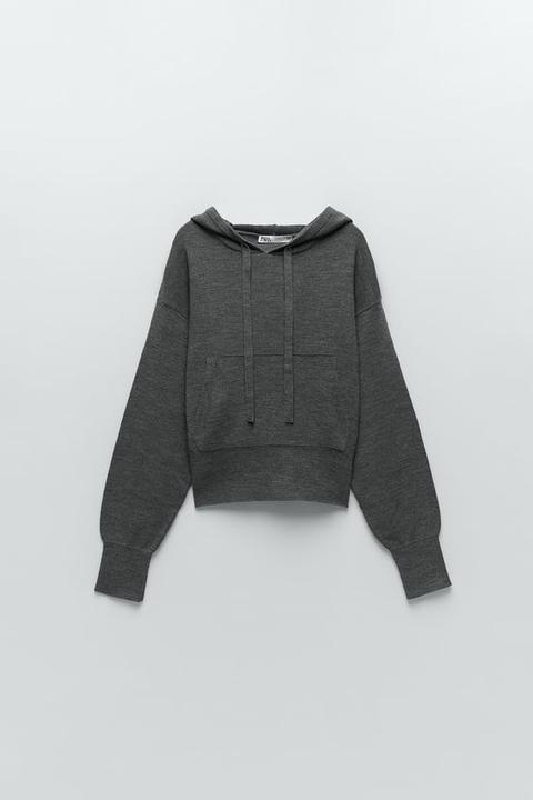 Sudadera Punto Capucha