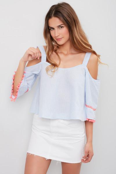 Off-the-shoulder Blouse