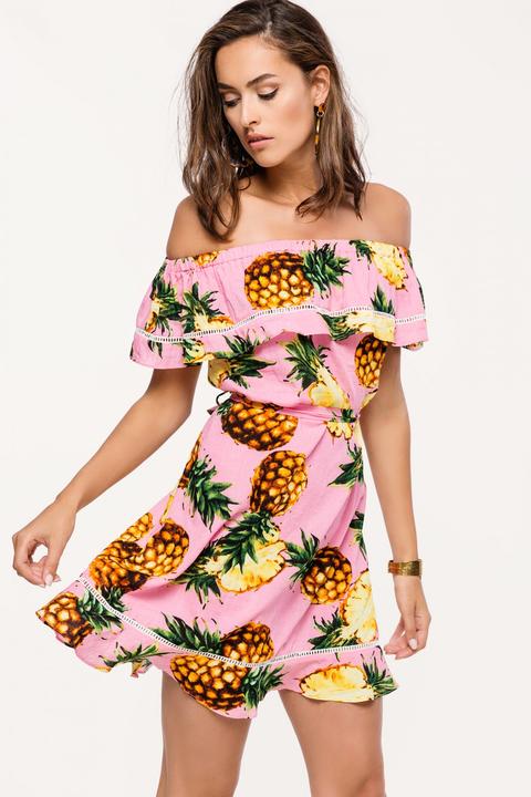 Pineapple Pen Dress