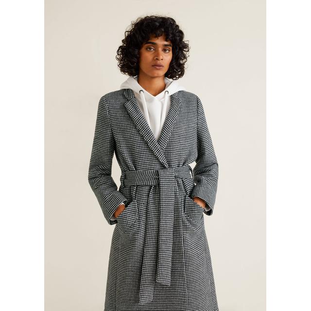 robe pied de poule mango