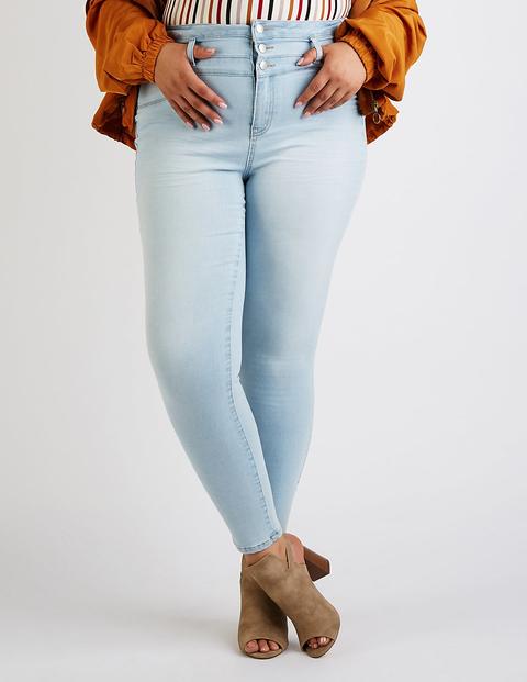 refuge high rise skinny jeans