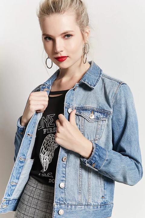 Washed Denim Jacket