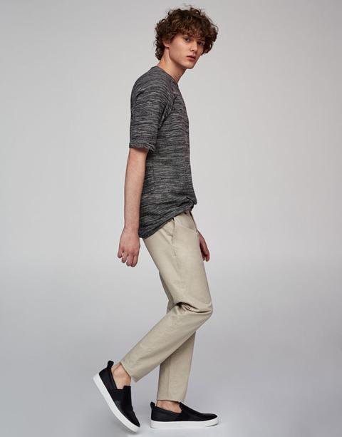 Chino-style Trousers With Belt