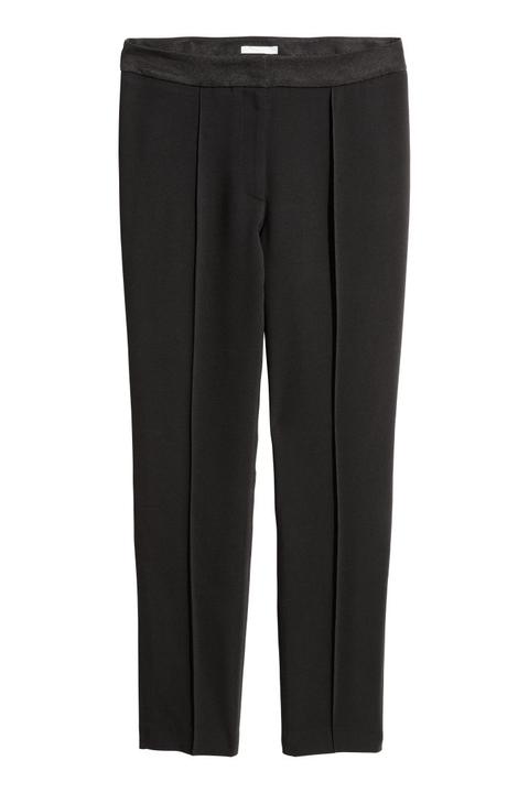 H & M - Pantaloni Eleganti - Nero