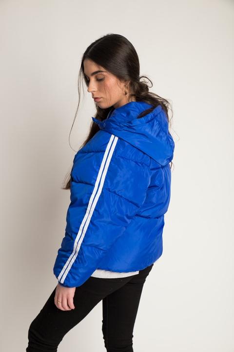 Its Cold Outside 90's Blue Puffer