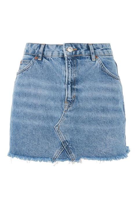 Petite Denim Mini Skirt