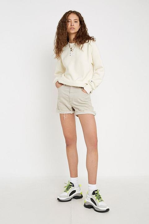 champion cream crew neck sweatshirt