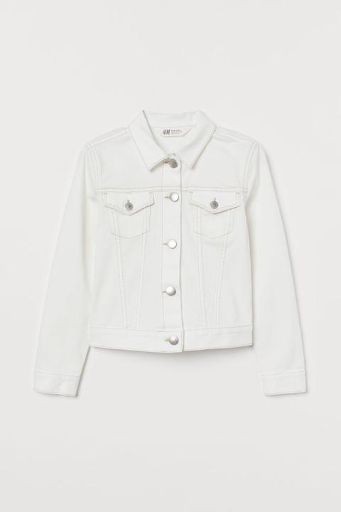 Veste En Twill - Blanc