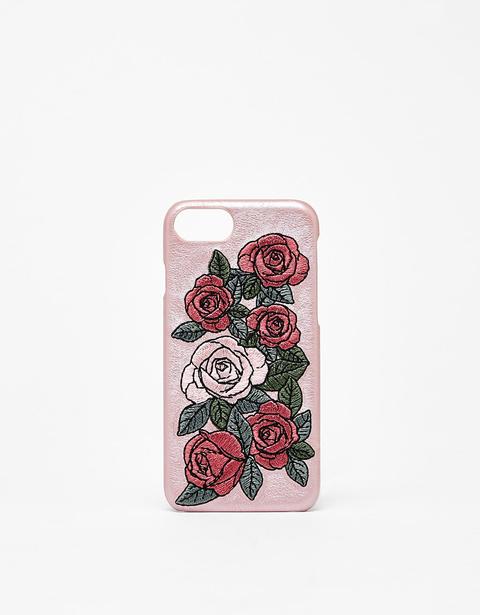 Cover Con Ricamo A Rose Iphone 6/6s/7