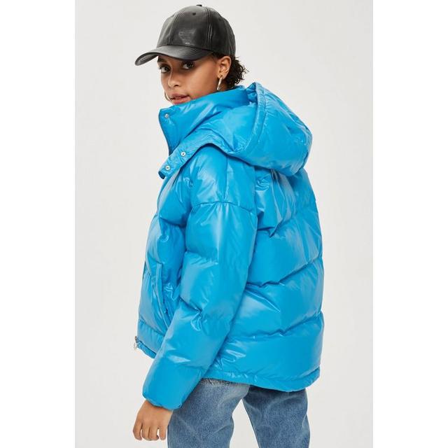 cobalt blue down jacket